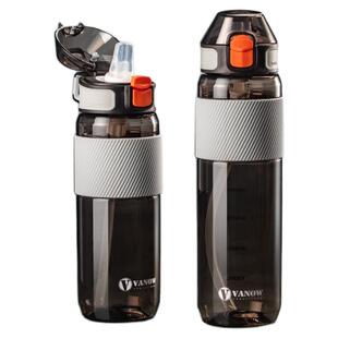 Vanow运动水杯tritan防漏便携吸管杯子大容量男大人健身塑料水壶