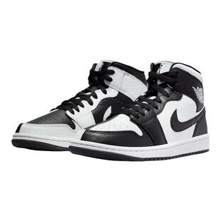 Air Jordan 1 Mid AJ1 黑白熊猫阴阳鸳鸯女中帮篮球鞋DR0501-101