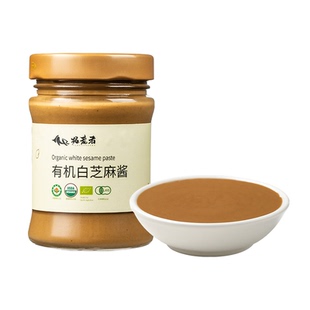 拓荒者有机白芝麻酱200g纯正宗拌面涂抹酱面包吐司拌饭花生酱调料