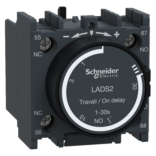 施耐德通电断电延时辅助模块LADT0 LADS2 LADR4 配LC1D交流接触器