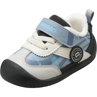 牧童宝宝学步鞋软底加绒稳护鞋