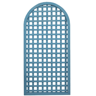 防腐木网格花园围栏白色栅栏户外爬藤架实木篱笆隔断庭院装饰护栏