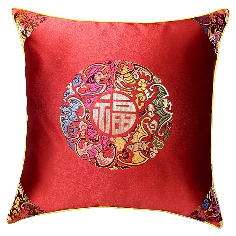 45x45cm【枕套+枕芯】高级感提花
