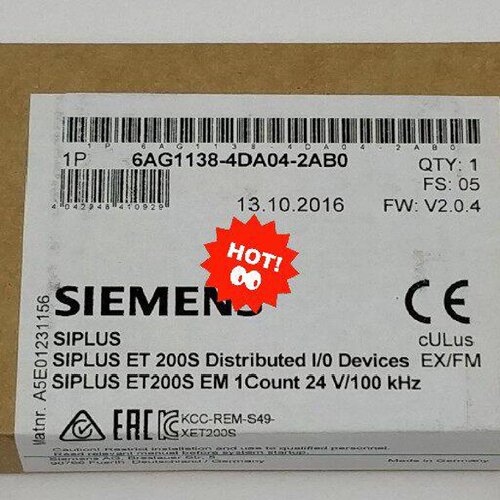 6AG1138-4DA04-2AB0 SIPLUS ET200S 分佈式IO计数模块议价维修
