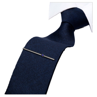 男士羊毛领带正装商务西装拉链式免打结黑色轻奢高级感结婚礼盒装