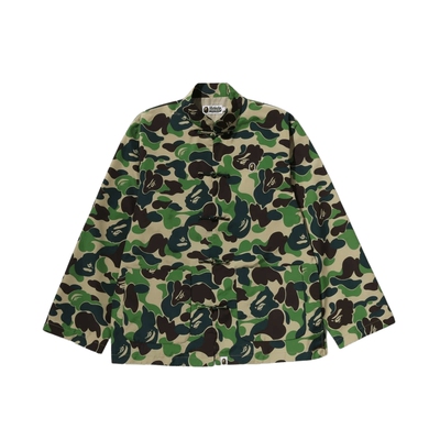 猿人刺绣标迷彩图案中式唐装外套