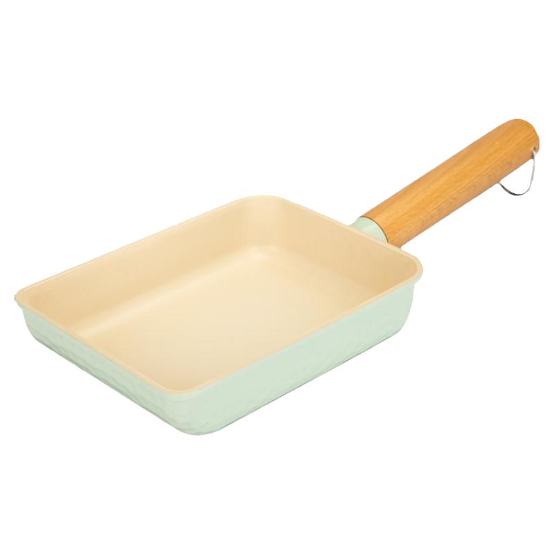 摩登主妇玉子烧方形不粘厚蛋烧麦饭石小煎锅家用早餐煎蛋锅平底锅