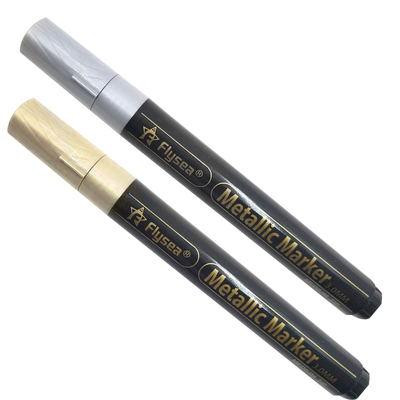 金属色油漆笔黑卡纸涂鸦diy相册