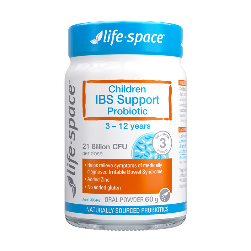 【澳洲进口】life space儿童IBS肠易激益生菌粉剂呵护肠胃60g/瓶