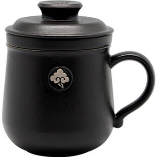 台湾陆宝茶具茶水分离杯高级杯子个人办公室泡茶杯云中锦书盖杯