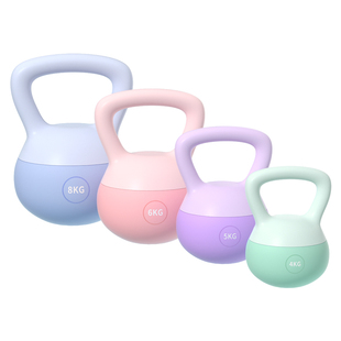 软壶铃女士健身家用减肥塑形瘦肚子练翘臀运动器材6公斤提壶哑铃