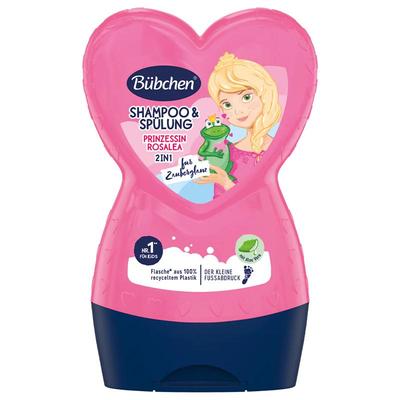 德国Bubchen贝臣3岁以上儿童洗发水儿6到12岁女孩专用柔顺沐浴露