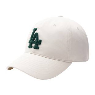 韩国MLB棒球帽男女帽子2025新款运动帽粉色软顶帽户外遮阳鸭舌帽