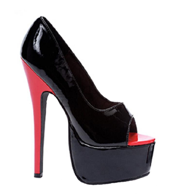 美国防水台鱼嘴浅口鞋