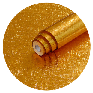 神台防火贴纸佛台防烫烧香阻燃黄色佛堂金纸佛桌佛龛背景装饰壁纸