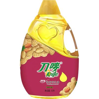 刀唛浓郁原香一级花生油4L