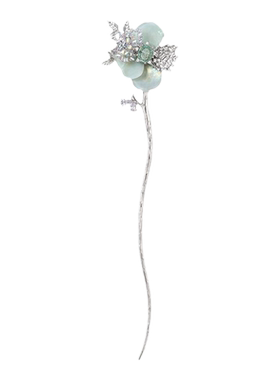 shes茜子璀璨编织蔷薇发簪