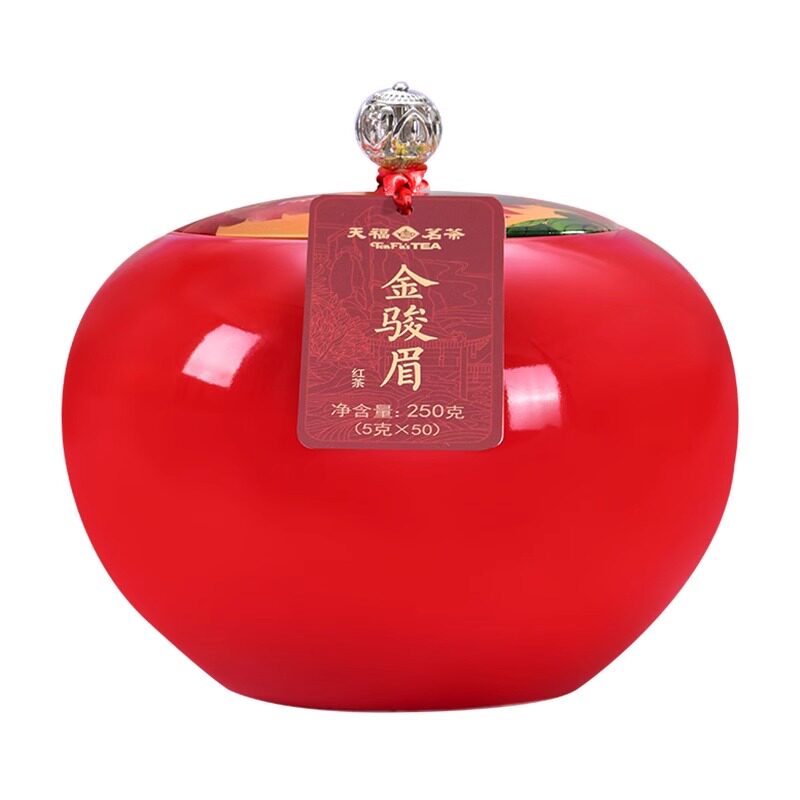 天福茗茶呈祥金骏眉特级250g*2罐