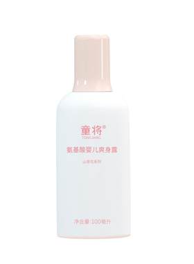 童将防痱舒痱桃子水婴儿爽身露