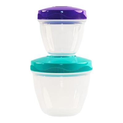 vaultene零食罐便携坚果水果酸奶杯迷你密封葱蒜沙拉酱料便当盒