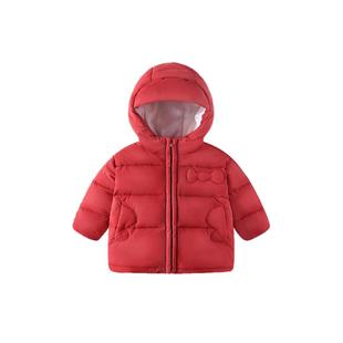 儿童羽绒服加厚冬季男童外套加绒女童上衣冬款童装小宝宝衣服冬装