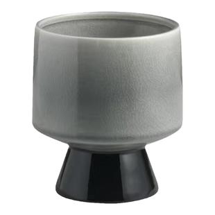 蝴蝶兰冰裂釉陶瓷高脚花盆窑变透气绿植多肉轻奢高级感装饰瓷器