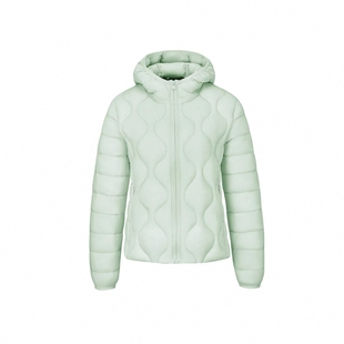 帆泊2025秋冬轻薄运动羽绒服女短款百搭连帽休闲宽松保暖网球外套