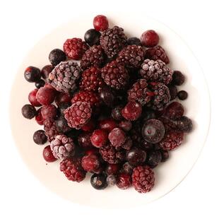 新鲜急冻混合莓1kg花青素蓝莓速冻水果榨汁轻食每日莓果冷冻浆果