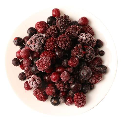 新鲜急冻混合莓1kg花青素蓝莓速冻水果榨汁轻食每日莓果冷冻浆果