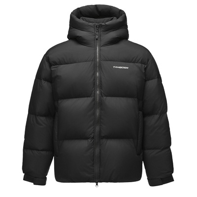 坦博尔羽绒服加厚男短款连帽