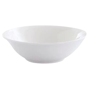 白色陶瓷商用斗笠碗米饭碗扣肉碗盛菜碗汤碗面碗汤粉碗喇叭碗家用