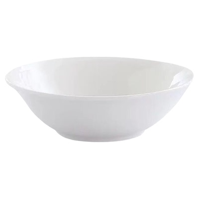 白色陶瓷商用家用斗笠汤面碗