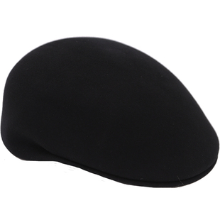 Lion~夏洛克 自留chao细羊毛呢鸭舌帽前进帽秋冬男女ascot cap