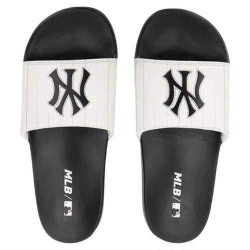 MLB官方 男鞋女鞋2025冬季新款情侣运动拖鞋外穿沙滩鞋休闲凉拖