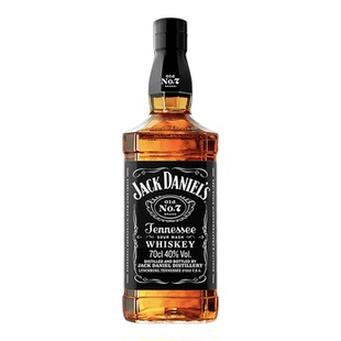 【官方旗舰】杰克丹尼Jack Daniel's黑标700ml美国威士忌进口洋酒