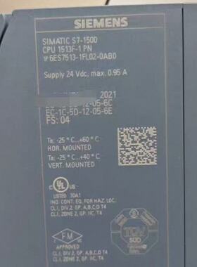 询价-6ES7513-1FL02-0AB0 S7-1500