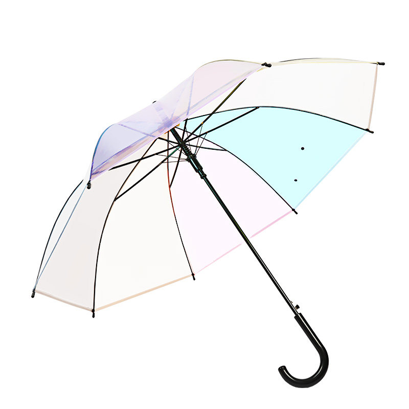 日系小清新透明儿童透明雨伞