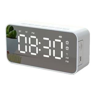 跨境时钟音箱蓝牙音箱礼品时钟闹钟智能音箱重低音插卡桌面小音箱