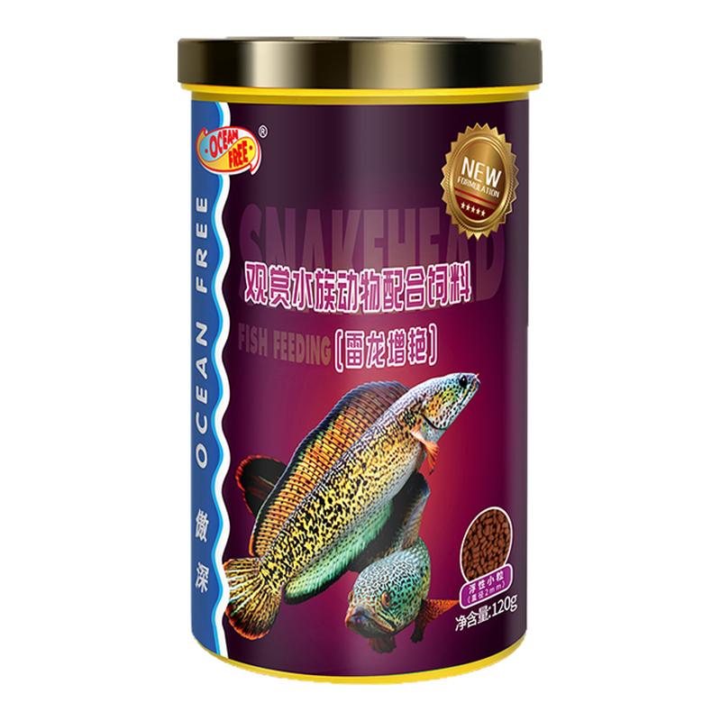 雷龙鱼专用上浮增色鱼粮