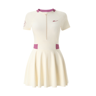 回力泳衣女士2025新款高级感女泳装遮肉显瘦保守绝美泡温泉游泳衣