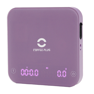 coffee plus手冲咖啡专用电子秤mini迷你意式智能计时充电称防水