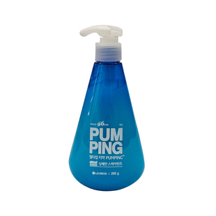 韩国进口LG倍瑞傲派缤PUMPING按压式牙膏285g两种口味