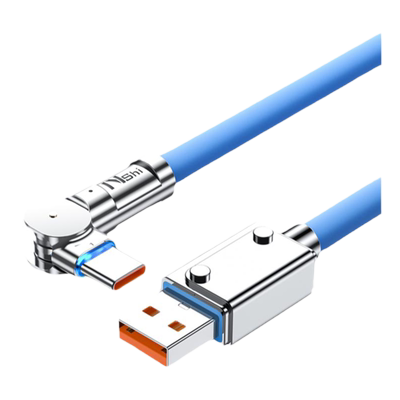 旋转弯头】能适typec闪充数据线