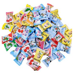 小龙人方块奶糖五种口味原味清凉薄荷草莓海盐咖啡零食批发糖果