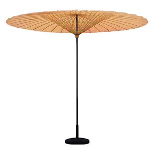 巧匠户外遮阳伞油纸伞围炉煮茶伞中式大伞手工庭院伞复古风煮茶伞