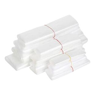 白色塑料袋食品商用加厚打包袋外卖购物袋小中大号背心保鲜袋光面