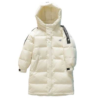 雅鹿中长款加厚儿童洋气羽绒服