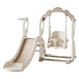 哈比树滑梯儿童室内家用滑滑梯宝宝室外滑梯秋千三合一3到10岁