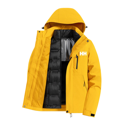 官方正品HH三合一羽绒内胆冲锋衣