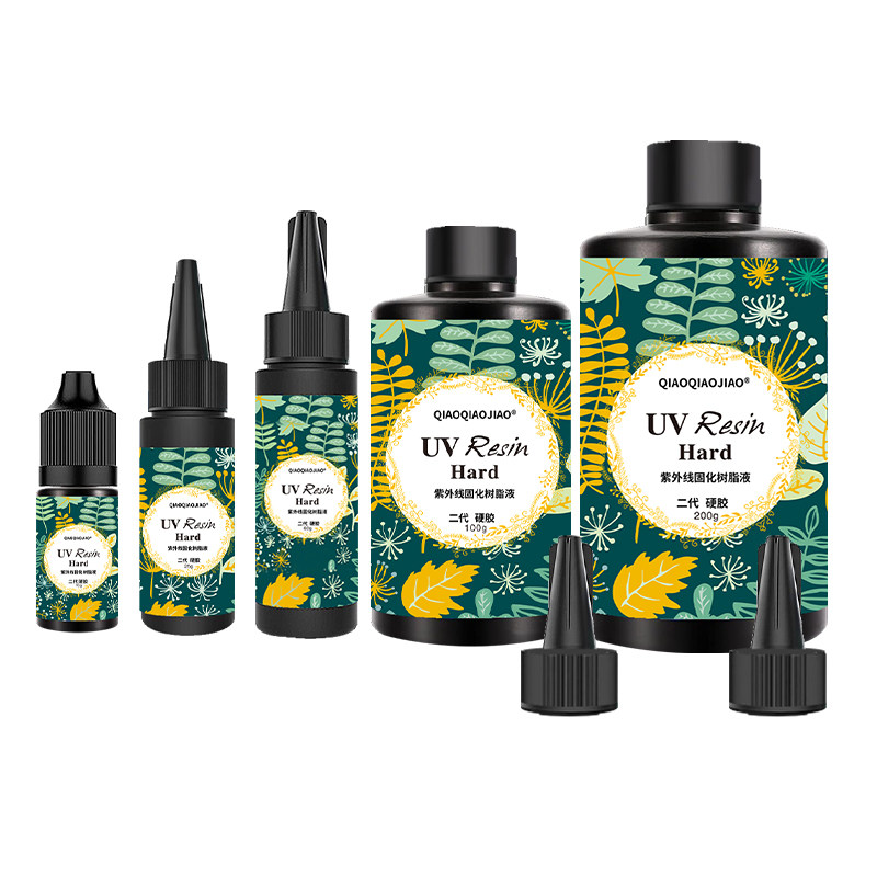 UV胶 封层胶DIY手工配件速干水晶干花封层热缩片流麻树脂耐黄硬胶
